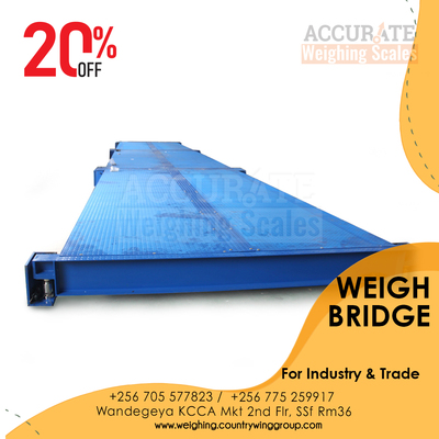 Electronic weighbridge scales for trucks in kampala uganda