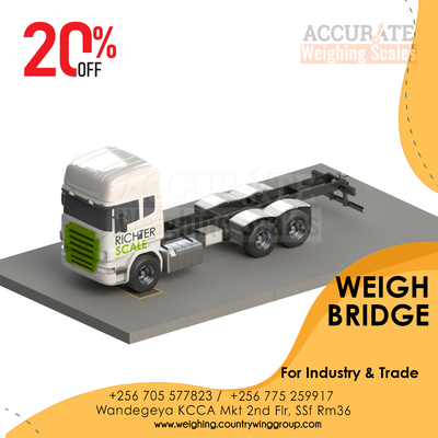 Weighbridges for weighing loaded vehicles in kampala uganda