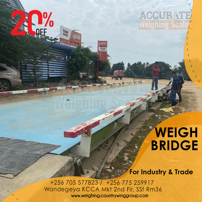 Weighbridges freight weighing of road vehicles in uganda