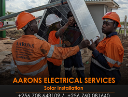 Solar street lights installers in kampala uganda