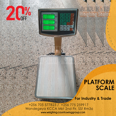 Platform weighing scales 25